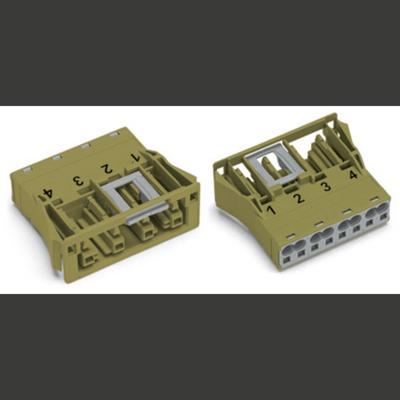 WAGO 770-2324 Netstekker WINSTA MIDI Bus, recht Totaal aantal polen: 4 32 A Groen 100 stuk(s)