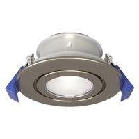 Lima - LED Inbouwspot - Kantelbaar armatuur - Diameter 85mm - GU10 Fitting incl. lamphouder - IP65 voor binnen,buiten en badkamer - Rond - RVS - thumbnail