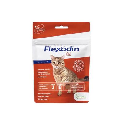 Flexadin Cat Joint Support (60 kauwbrokjes) 60 tabletten