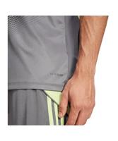 adidas Tiro 25 Competition Keepersshirt Korte Mouwen Grijs Zwart Lichtgroen - thumbnail