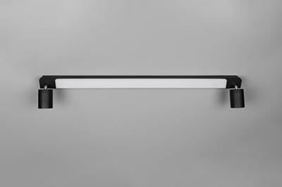 Trio SpiegellampEnrico 90cm - zwart - 281479332