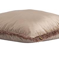 PTMD kussen nous velvet taupe 60 x 60 cm | 4 stuks - thumbnail