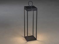 Konstsmide 7812-750 Ravello Buiten decoverlichting, LED-decolamp, LED-lantaarn, USB-lamp LED LED vast ingebouwd 2.2 W Zwart (mat) - thumbnail