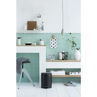 Brabantia pedaalemmer NewIcon 5 liter matt black