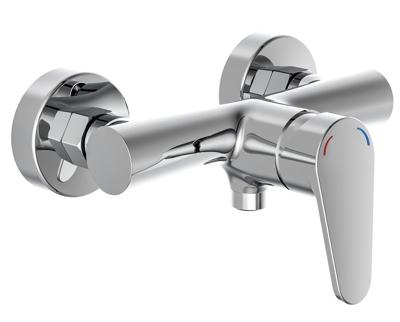 Schutte PICO ééngreepsmengkraan douche | chroom 13214