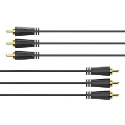 Hama Audio-/videokabel verguld 1,5m Hama Audio-/videokabel verguld 1,5m