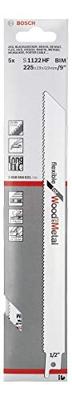 Bosch Accessoires Reciprozaagblad S1122HF Flexible for Wood and Metal 5st - 2608656021 - thumbnail