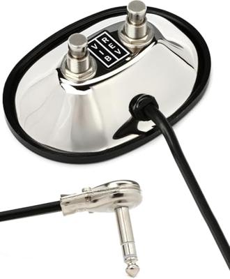 Fender 2-knops voetschakelaar vibrato + reverb