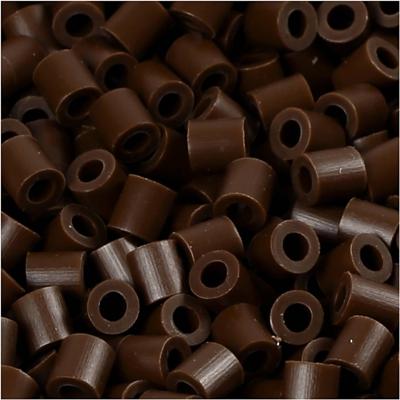 Creotime strijkkralen 5 mm 1100 stuks bruin