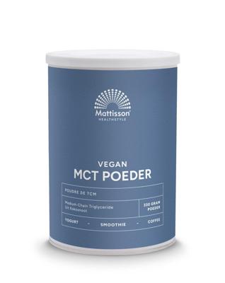 Mattisson HealthStyle Vegan MCT Poeder Coconut Pure Mattisson HealthStyle Vegan MCT Poeder Coconut Pure