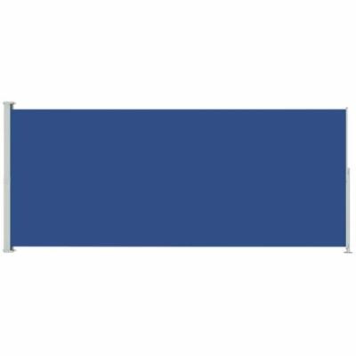 VidaXL Tuinscherm uittrekbaar 180x500 cm blauw VidaXL Tuinscherm uittrekbaar 180x500 cm blauw