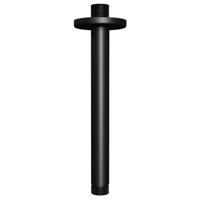 Plafonduitloop Brauer Black 20 cm Mat Zwart - thumbnail