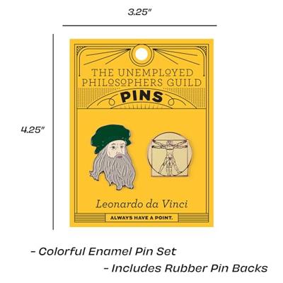 UPG Pins - Leonardo en de Vetruvian Man
