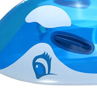 Opblaasbare Walvis 145 x 80cm PVC Blauw Opblaasbare Walvis 145 x 80cm PVC Blauw