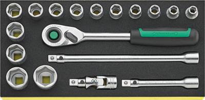 Stahlwille TCS 1/2 ZOLL 52/14/4 QR 96830352 Dopsleutelset