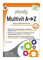 Physalis Multivit A-Z 45 Tabletten - thumbnail