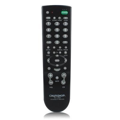 Chunghop universele TV afstandsbediening (Type RM-139ES) (zwart)