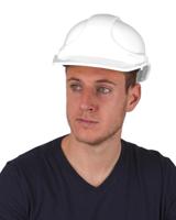 Veiligheidshelm wit - thumbnail