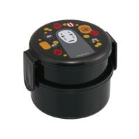 Spirited Away Two Layer Round Shape Lunch Box No Face & Lantern - thumbnail