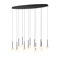 Lucide CALINA - Hanglamp - LED Dimb. - 12x7,7W 2700K - Zwart | Premium - thumbnail