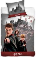 Harry Potter Dekbedovertrek - Zweinstein - 140 x 200 cm - thumbnail