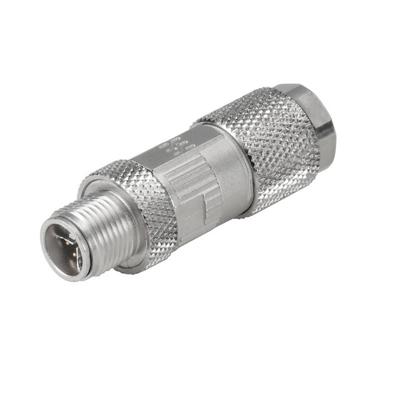 Weidmüller 1324020000 Sensor/actuator connector, niet geassembleerd M12 Aantal polen (sensoren): 8 Stekker, recht 10 stuk(s)