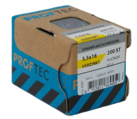 Proftec Spaanplaatschroef Vz Pk PZ2 3.5X16 | 200 stuks - 5203.01.16701 - thumbnail