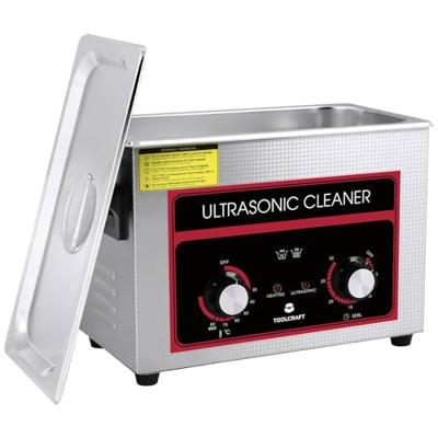 TOOLCRAFT USC-450 Ultrasoonreiniger Sieraden, Werkplaats, Kantoorartikelen 380 W 4.5 l Met verwarming, Met reinigingskorf