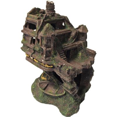 Polyresin ornament achterdeel schip 20x15x23 cm Gebr de Boon - Gebr de boon