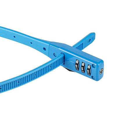 Kryptonite kabelslot code click lock combo blauw