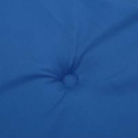 Stoelkussens 6 st hoge rug oxford stof koningsblauw - thumbnail