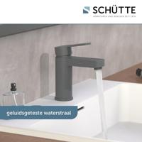 Schutte ELEPHANT Wastafelkraan | Mat Antraciet - 34214 - thumbnail