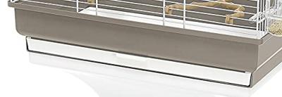 IMAC VOGELKOOI FIONA DELUXE TAUPE / WIT 50X30X65-136 CM