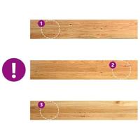 Vensterbanken 2 st 140x30x2 cm massief eikenhout lichtbruin - thumbnail