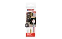 Edding Glanzlackmarker 4-750-3-999 Lakmarker Goud (metallic), Zilver (metallic), Metallic-wit 2 mm, 4 mm - thumbnail