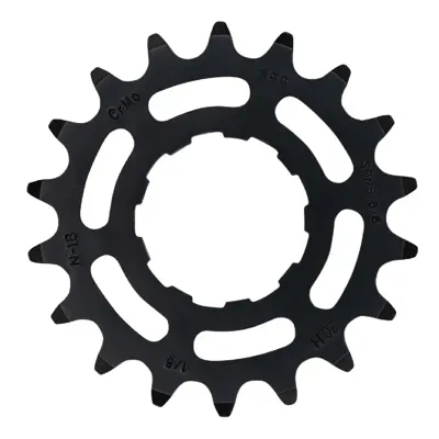 KMC tandwiel 18t rear enviolo/nuvinci 1/8, zwart