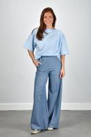 Sea Me Happy broek Super Woody Summer Casual Pin Striped jeans blue - thumbnail