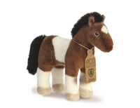 Eco Nation Pluchen knuffel - paard - 28 cm - thumbnail