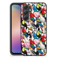 Samsung Galaxy A54 Dierenprint Telefoonhoesje Birds - thumbnail