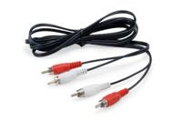 Equip 147094 audio kabel 2,5 m 2 x RCA Zwart - thumbnail