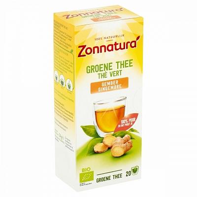 Zonnatura Groene Thee met Gember