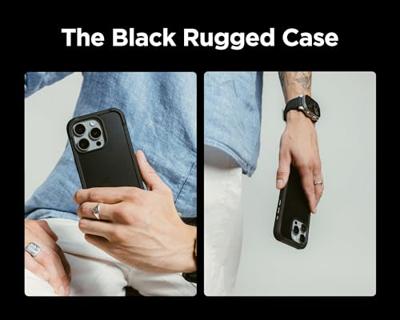 Nomad Rugged hoesje iPhone 16 Pro Max - Black