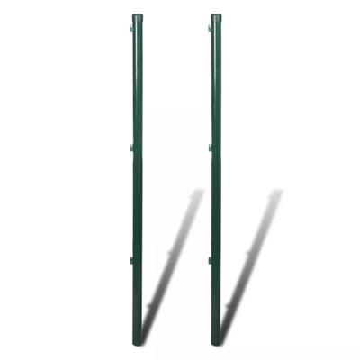 VidaXL Schuttingpalen 2 st 115 cm
