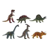 Dinosaurus DKD Home Decor 6 Onderdelen 36 x 12,5 x 27 cm - thumbnail