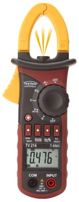 Testboy TV 216N Stroomtang, Multimeter Digitaal Capaciteitsmeting CAT III 600 V Weergave (counts): 6600 Testboy TV 216N Stroomtang, Multimeter Digitaal Capaciteitsmeting CAT III 600 V Weergave (counts): 6600