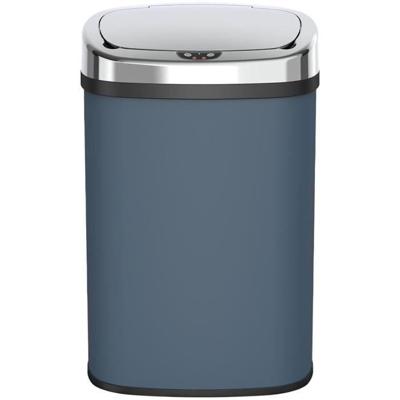 Automatische keukenprullenbak - MAJESTIC - KITCHEN MOVE - 58 L - Matgrijs roestvrij staal met rand Automatische keukenprullenbak - MAJESTIC - KITCHEN MOVE - 58 L - Matgrijs roestvrij staal met rand