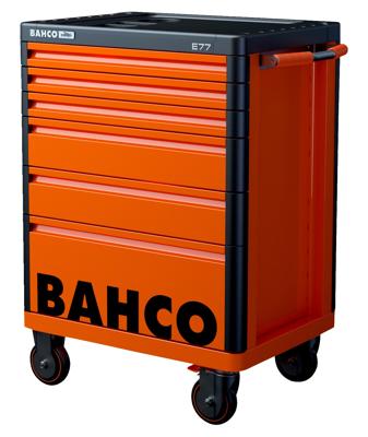 Bahco 1477K6 | E77 Premium Gereedschapswagen | Oranje | 6 Lades - 1477K6 Bahco 1477K6 | E77 Premium Gereedschapswagen | Oranje | 6 Lades - 1477K6