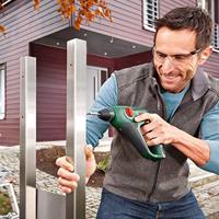 Bosch Home and Garden 060398400D SDS-Quick-Accu-boorhamer 12 V 2.0 Ah Li-ion Incl. accu, Incl. accessoires, Incl. koffer - thumbnail