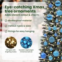 VidaXL Kunstkerstboom met 150 led groen 120 cm pvc en plastic en staal - thumbnail