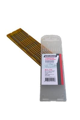 wolfram elektrode 3.2x175 Gold plus | 10 Stuk stuks